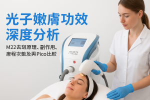 光子嫩膚功效深度分析：M22去斑原理、副作用、療程次數及與Pico比較