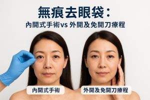 無痕去眼袋：內開式手術vs外開及免開刀療程，適合對象、流程、效果維持、恢復期、後遺症與香港價錢全解析