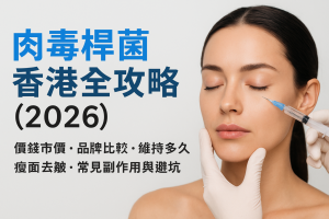 肉毒桿菌香港全攻略（2026）：價錢市價、品牌比較、維持多久、瘦面去皺、常見副作用與避坑