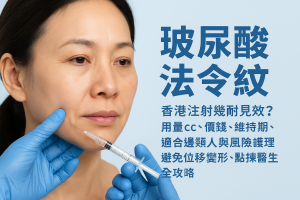 玻尿酸法令紋：香港注射幾耐見效？用量cc、價錢、維持期、適合邊類人與風險護理、避免位移變形、點揀醫生全攻略
