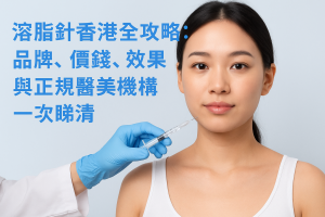 溶脂針香港全攻略：品牌、價錢、效果與正規醫美機構一次睇清