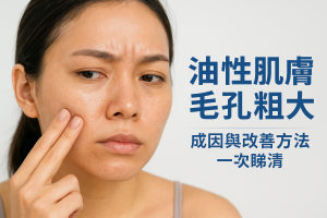 油性肌膚毛孔粗大：成因與改善方法一次睇清